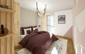 Een slaapkamer appartement met uitzicht op de bergen chamonix-mont-blanc Ref # C4915 - B210 